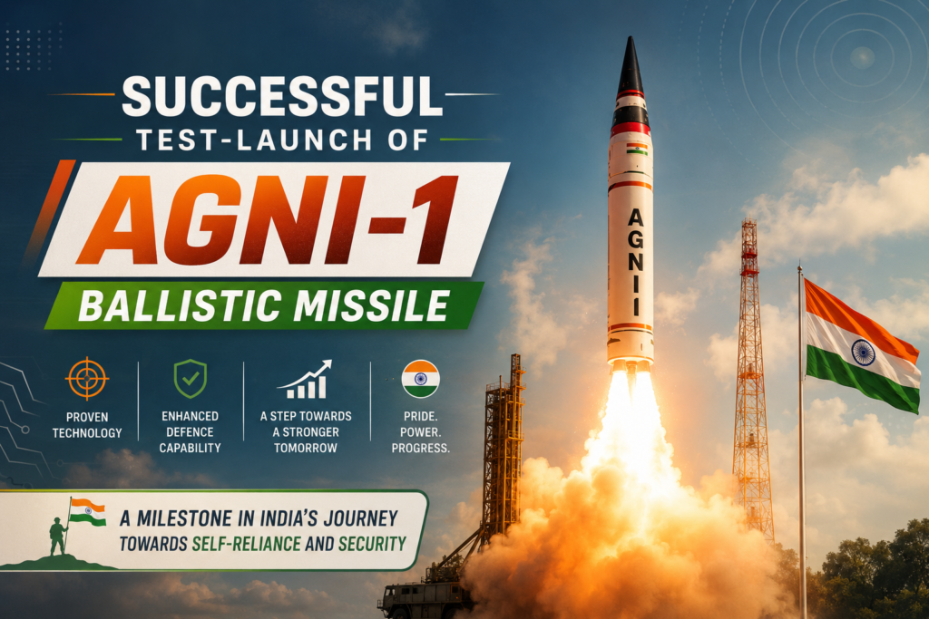 Agni-1 Ballistic Missile