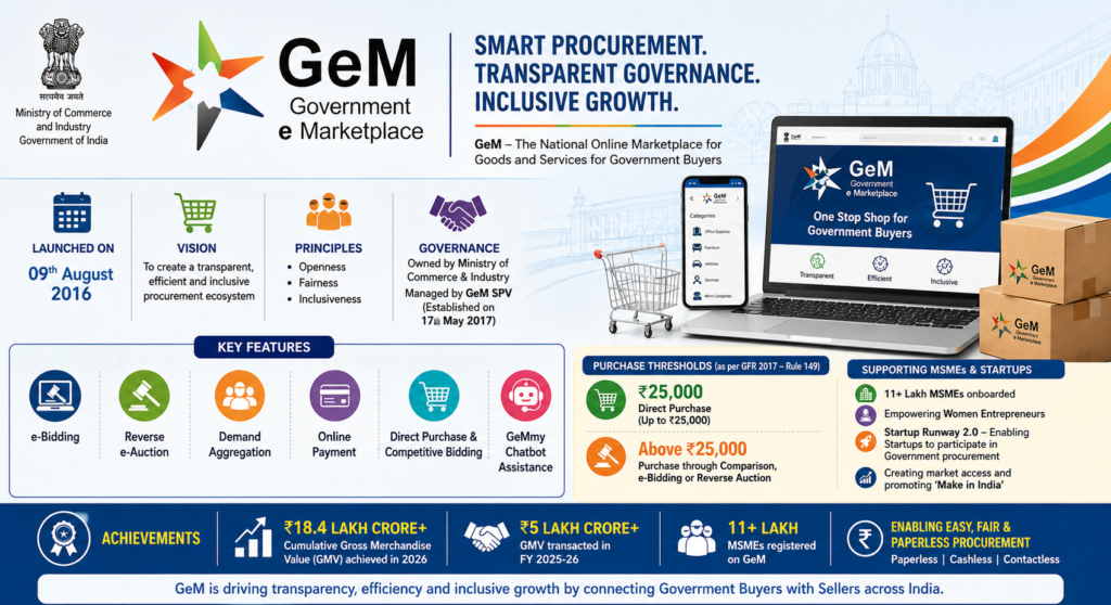 GeM (Government e-Marketplace) GeM (Government e-Marketplace)