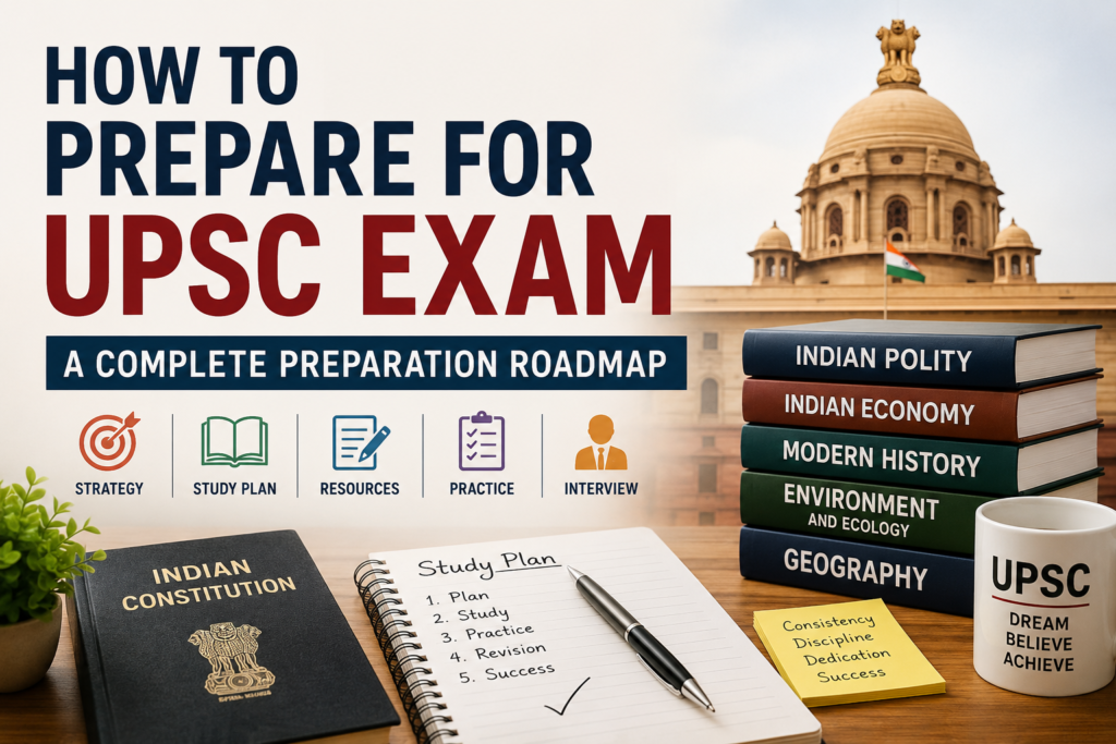 How to Prepare for UPSC Exam: Complete Roadmap for Beginners How to Prepare for UPSC Exam