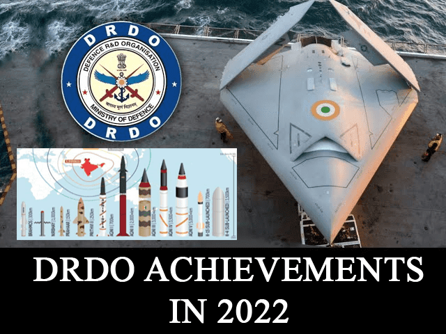 DRDO Achievements in 2022