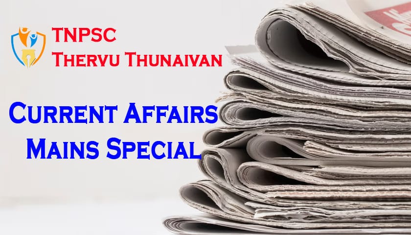 Current Affairs Mains