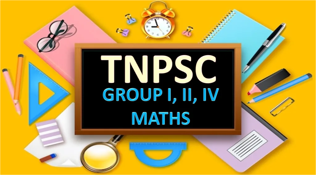 TNPSC MATHS WHERE TO STUDY 2025 TNPSC MATHS