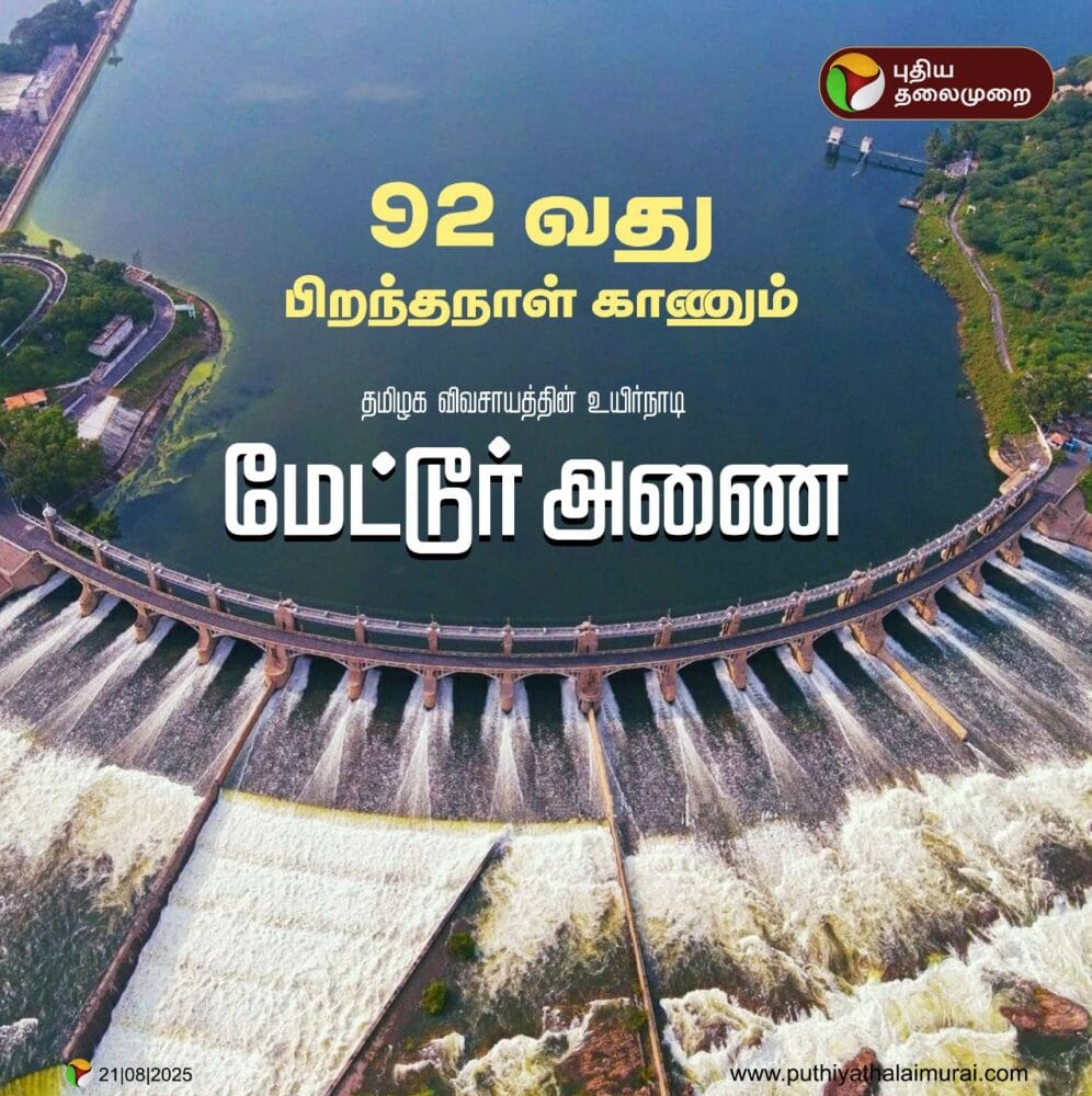 Mettur Dam | மேட்டூர் அணை