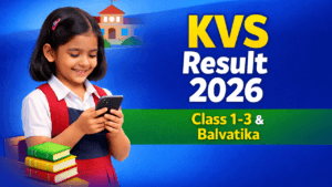 KVS Admission Result 2026