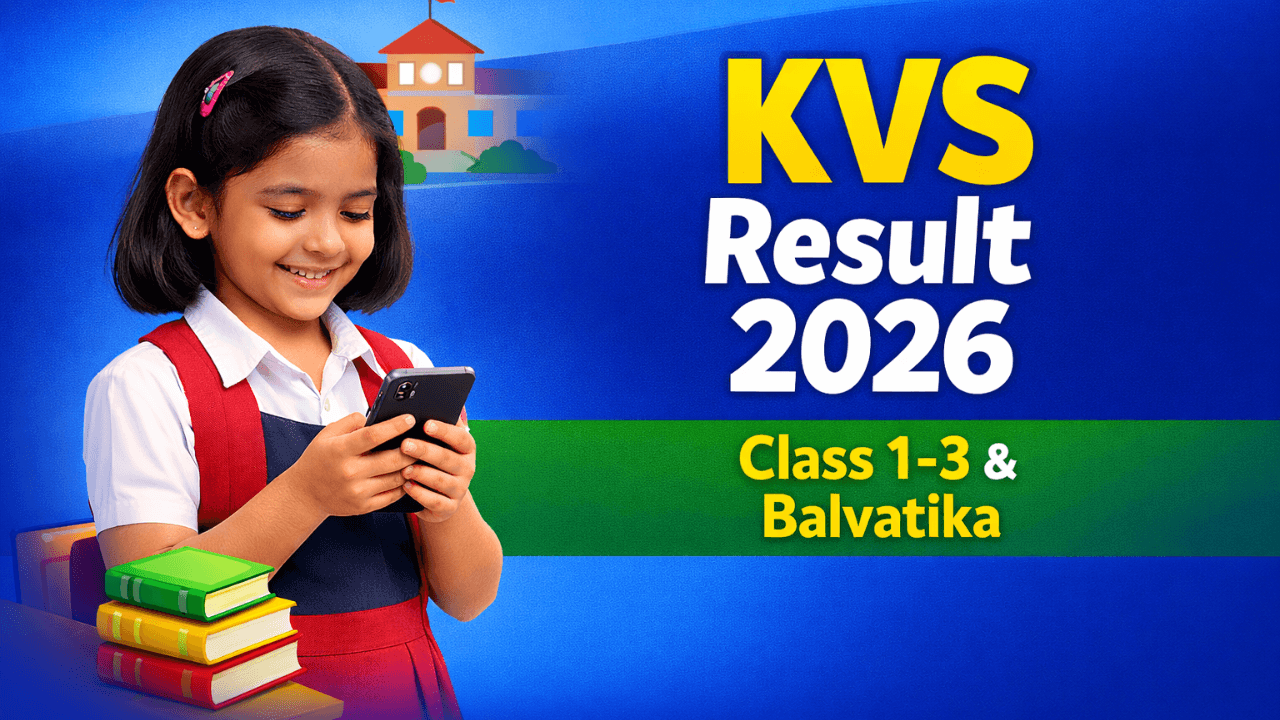 KVS Admission Result 2026