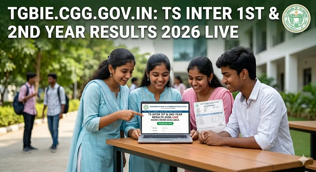 1st, 2nd Year TS Inter Result 2026 Update : Step-by-Step Download Guide at tgbie.cgg.gov.in