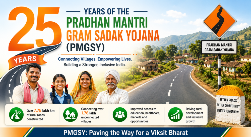 25 Years of the Pradhan Mantri Gram Sadak Yojana (PMGSY)