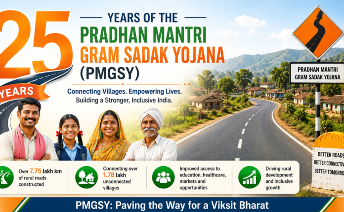 25 Years of the Pradhan Mantri Gram Sadak Yojana (PMGSY)