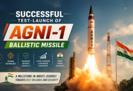 Agni-1 Ballistic Missile | அக்னி-1 பாலிஸ்டிக் ஏவுகணை சோதனை வெற்றி