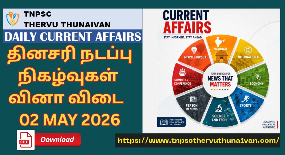 TNPSC Current Affairs 2026