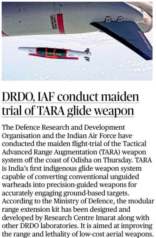 TARA Glide Weapon System