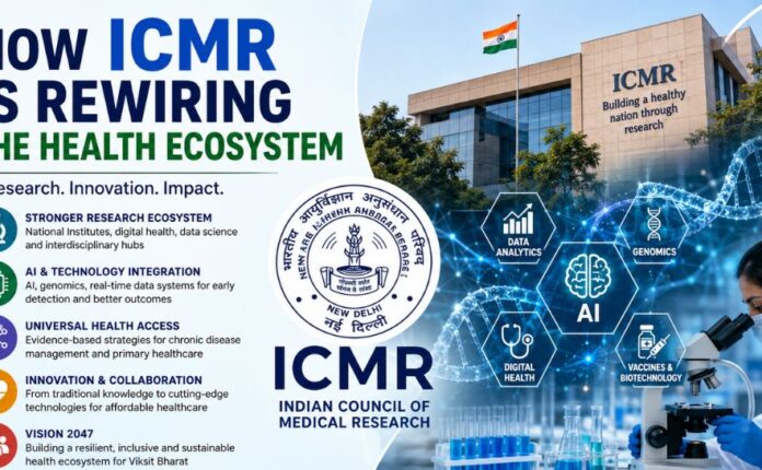 ICMR is Rewiring the Health Ecosystem | ICMR இந்தியாவின் சுகாதார அமைப்பை எவ்வாறு மாற்றுகிறது? ICMR