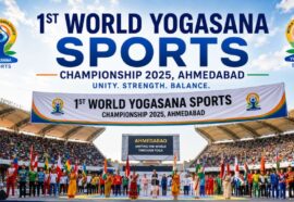 1st World Yogasana Championship 2026 in Ahmedabad